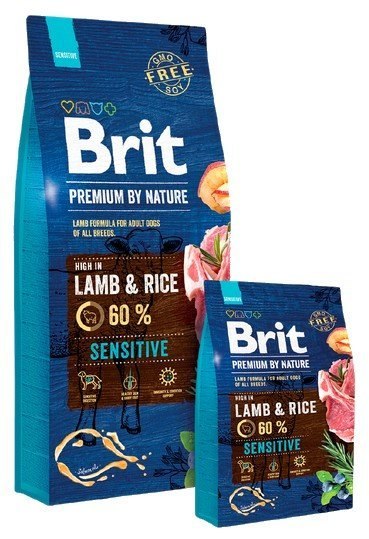 Brit Premium By Nature Sensitive Lamb 1kg Brit Premium By Nature Sensitive Lamb 1kg