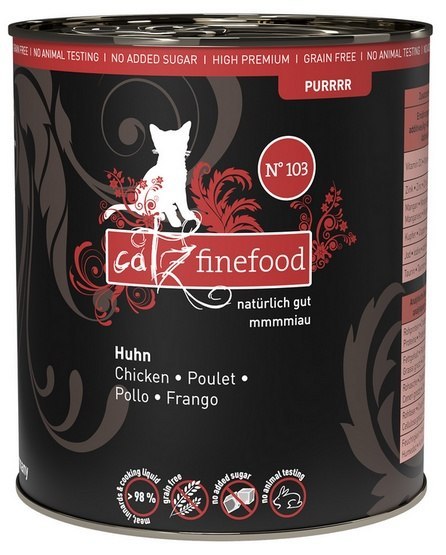 Catz Finefood Purrrr N.103 Drób puszka 800g Catz Finefood Purrrr N.103 Drób puszka 800g
