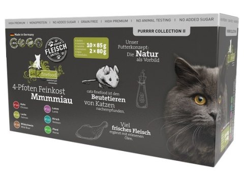 Catz Finefood Purrrr Collection II saszetki multipack 12x80/85g Catz Finefood Purrrr Collection II saszetki multipack 12x80/85g