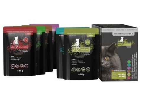 Catz Finefood Purrrr Collection II saszetki multipack 12x80/85g Catz Finefood Purrrr Collection II saszetki multipack 12x80/85g
