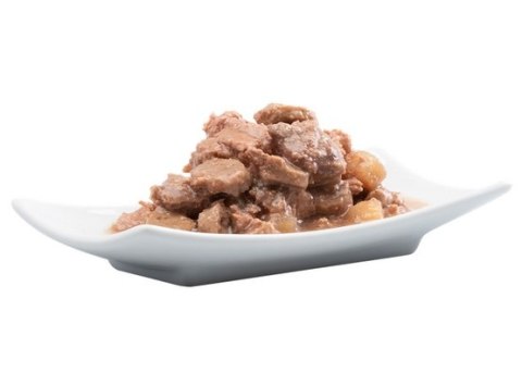 Catz Finefood Ragout N.605 Łosoś i Dzika Kaczka puszka 190g Catz Finefood Ragout N.605 Łosoś i Dzika Kaczka puszka 190g