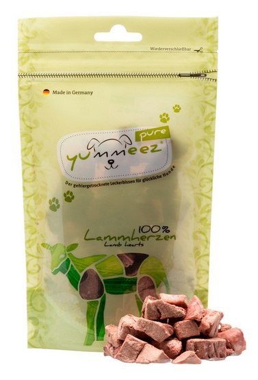 Yummeez Pure Serca jagnięce 35g Yummeez Pure Serca jagnięce 35g