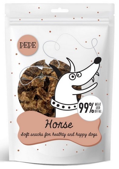 Paka Zwierzaka PEPE Mini Chunkies Horse (koń) 70g Paka Zwierzaka PEPE Mini Chunkies Horse (koń) 70g