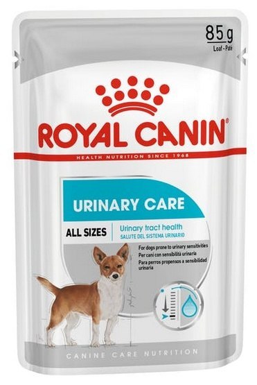 Royal Canin Urinary Care karma mokra dla psów dorosłych, wszystkich ras, wspierająca układ moczowy, pasztet saszetka 85g Royal Canin Urinary Care karma mokra dla psów dorosłych, wszystkich ras, wspierająca układ moczowy, pasztet saszetka 85g